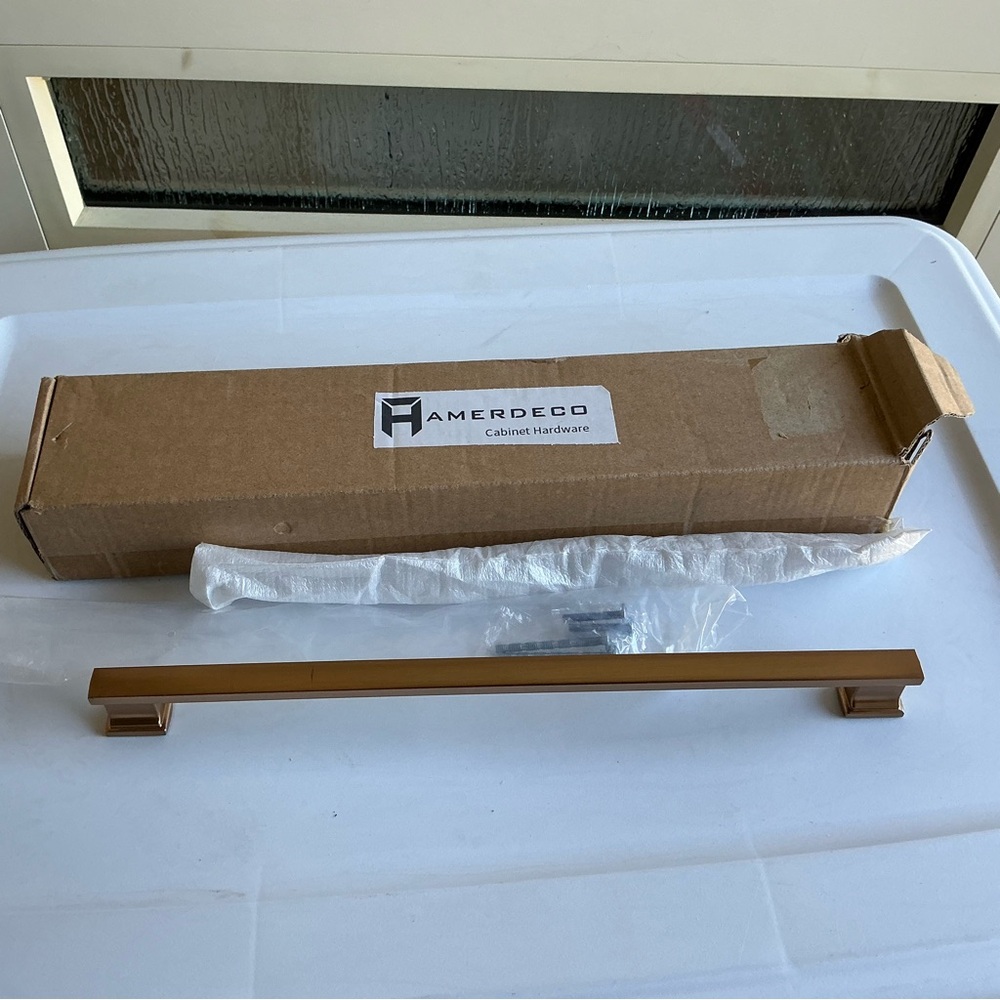 Amerdeco Champagne Bronze Cabinet Pulls 6-Pack – Open Box